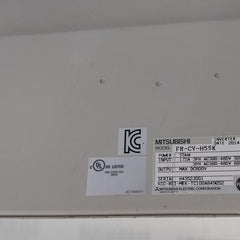 Mitsubishi FR-CV-H55K Transistorized Inverter 55kw 172A 3PH AC380-480V 50/60Hz