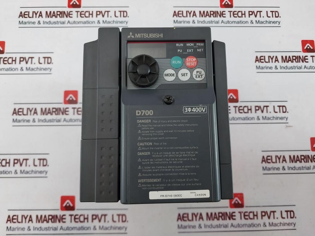 MITSUBISHI FR-D740-080EC Inverter 3ɸ400V