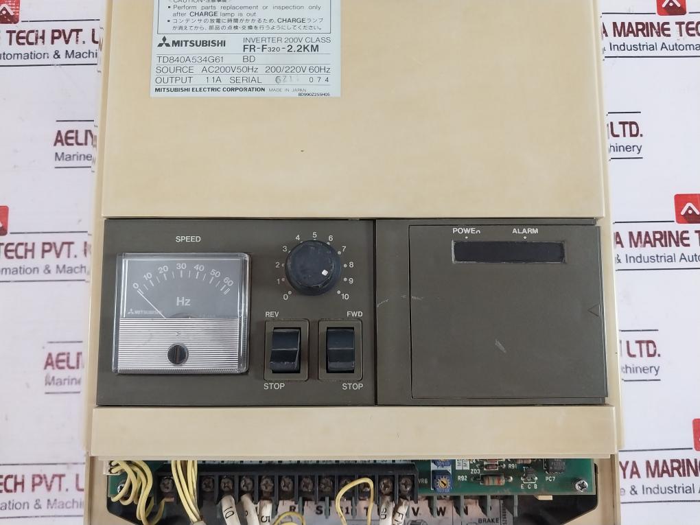 Mitsubishi Freqrol-f300 Inverter Fr-f320-2.2km 200v Class