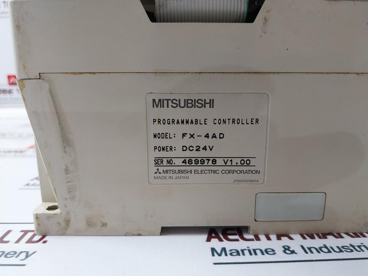 Mitsubishi Fx-8Er-es,Fx-2Da,Fx-4Ad,Fx-8Eyr-es,Fx-16Mr-es Programmable Controller