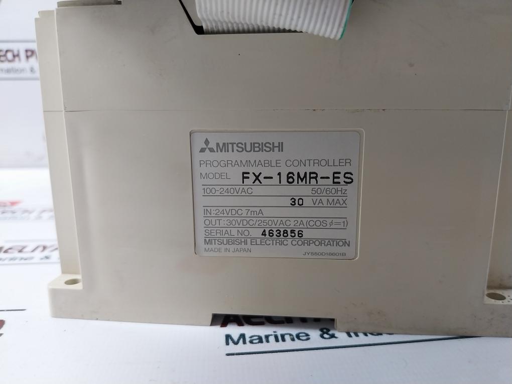 Mitsubishi Fx-8Er-es,Fx-2Da,Fx-4Ad,Fx-8Eyr-es,Fx-16Mr-es Programmable Controller
