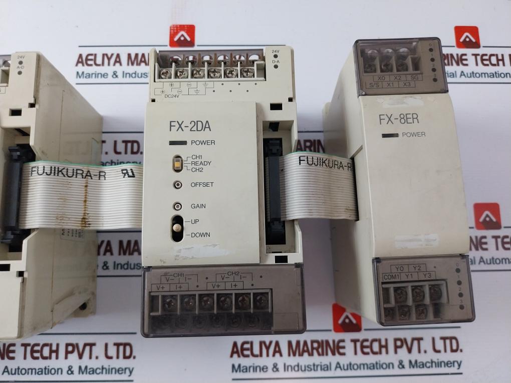 Mitsubishi Fx-8Er-es,Fx-2Da,Fx-4Ad,Fx-8Eyr-es,Fx-16Mr-es Programmable Controller