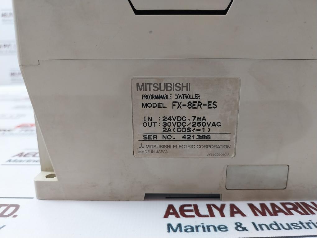 Mitsubishi Fx-8Er-es,Fx-2Da,Fx-4Ad,Fx-8Eyr-es,Fx-16Mr-es Programmable Controller