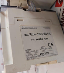 Mitsubishi Fx0N-8Eyr-es/Ul Programmable Controller Set Fx1N-60Mr-ds, 12-24Vdc