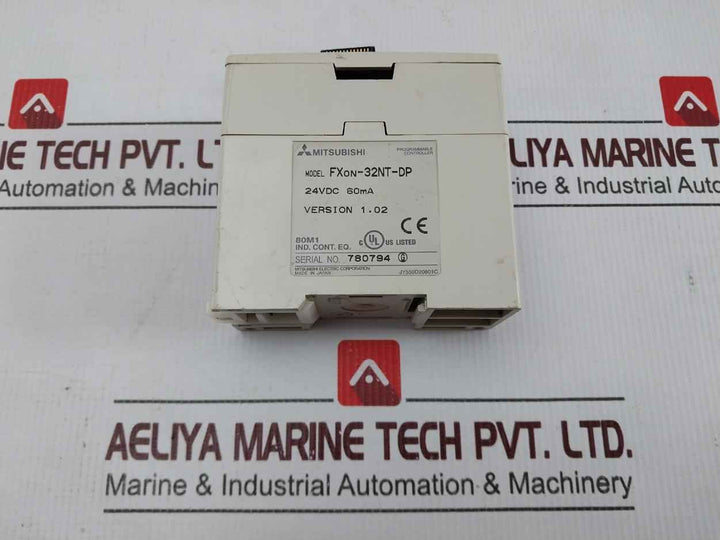 Mitsubishi Fx0n-32nt-dp Programmable Controller 24 Vdc 60ma Jy550d20801c