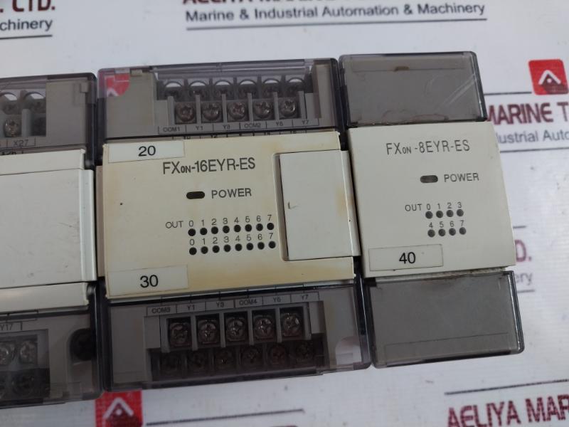 Mitsubishi Fx0n-40mr-ds,fxon-16eyr-es,fx0n-8eyr-es/ul Programmable Controller