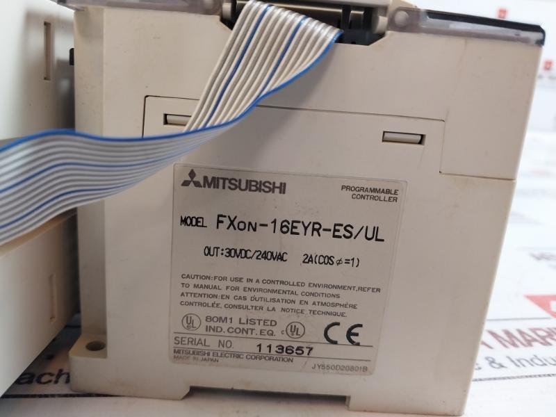 Mitsubishi Fx0n-40mr-ds,fxon-16eyr-es,fx0n-8eyr-es/ul Programmable Controller