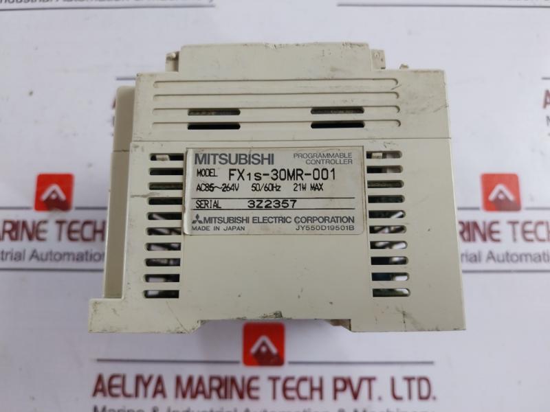 Mitsubishi Fx1S-30Mr-001 Programmable Controller Ac85~264V 50/60Hz 21W