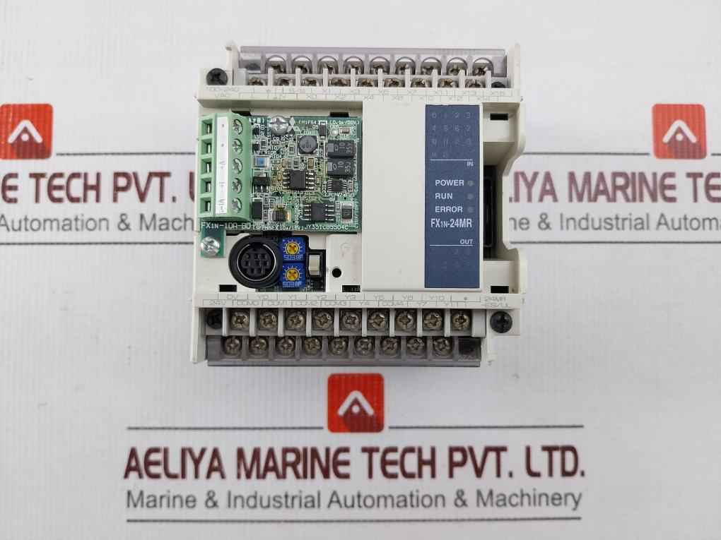 Mitsubishi Fx1n-24mr-es/ul Programmable Controller 100-240vac 50/60hz 30w