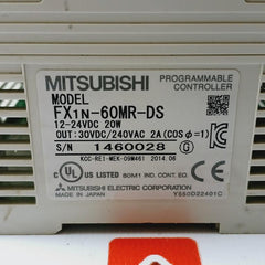Mitsubishi Fx1n-60mr-ds Programmable Controller Y550d22401b