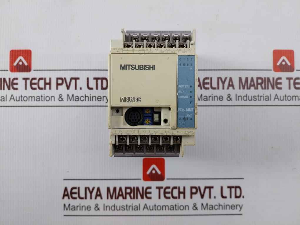 Mitsubishi Fx1s-14mt-ess/ul Programmable Controller 100-240vac 50/60hz 19w