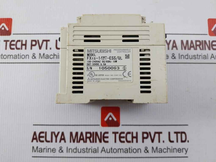 Mitsubishi Fx1s-14mt-ess/ul Programmable Controller 100-240vac 50/60hz 19w