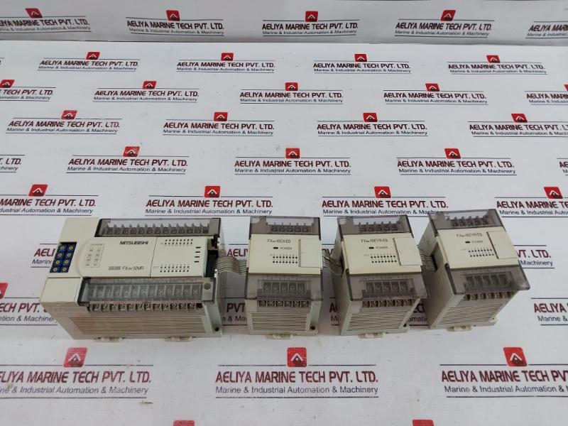 Mitsubishi Fx2N-32Mr-es/Ul,Fxon-16Ex-es/Ul,Fxon-16Eyr-es/Ul Plc Module Set