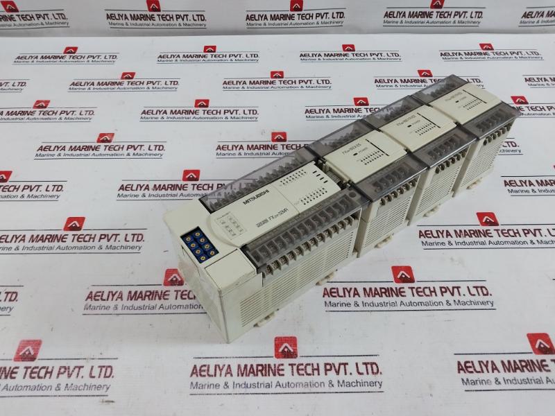 Mitsubishi Fx2N-32Mr-es/Ul,Fxon-16Ex-es/Ul,Fxon-16Eyr-es/Ul Plc Module Set