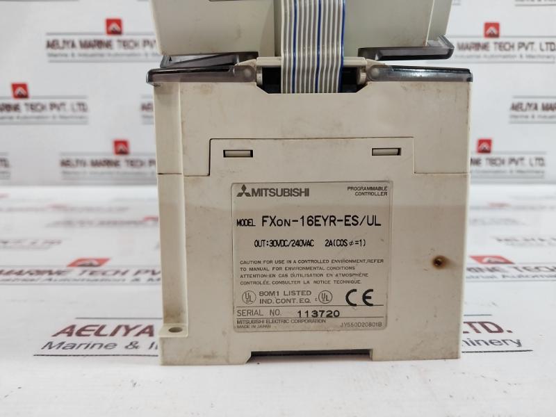 Mitsubishi Fx2N-32Mr-es/Ul,Fxon-16Ex-es/Ul,Fxon-16Eyr-es/Ul Plc Module Set