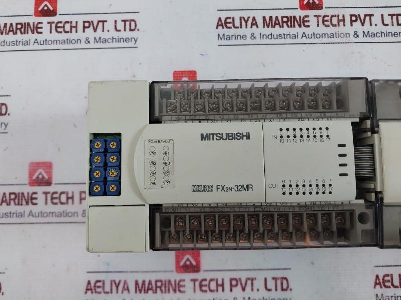 Mitsubishi Fx2N-32Mr-es/Ul,Fxon-16Ex-es/Ul,Fxon-16Eyr-es/Ul Plc Module Set