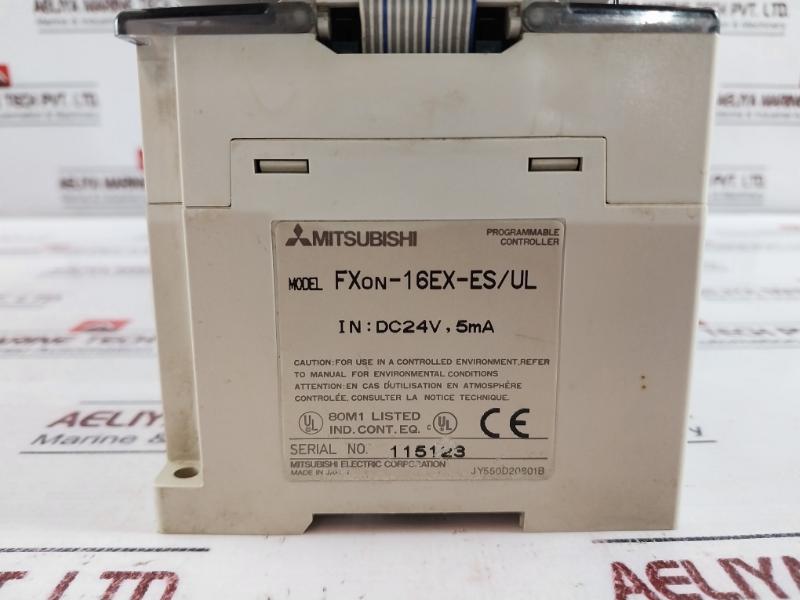 Mitsubishi Fx2N-32Mr-es/Ul,Fxon-16Eyr-es/Ul,Fxon-16Ex-es Programmable Controller