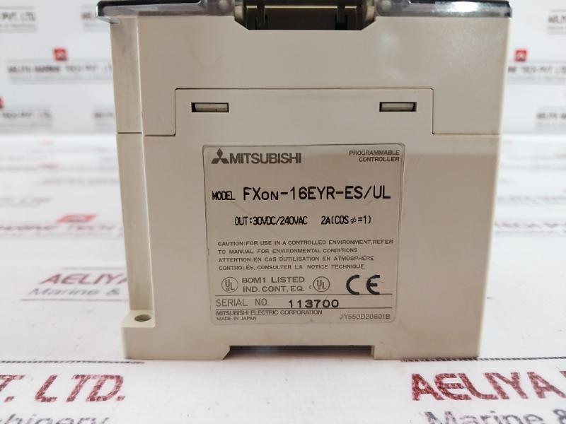 Mitsubishi Fx2N-32Mr-es/Ul,Fxon-16Eyr-es/Ul,Fxon-16Ex-es Programmable Controller