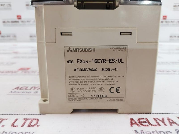 Mitsubishi Fx2N-32Mr-es/Ul,Fxon-16Eyr-es/Ul,Fxon-16Ex-es Programmable Controller