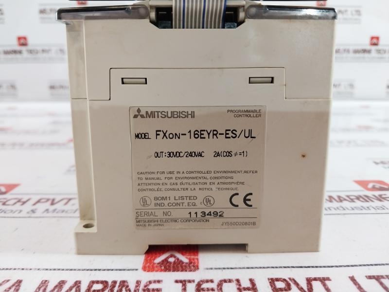 Mitsubishi Fx2N-32Mr-es/Ul,Fxon-16Eyr-es/Ul,Fxon-16Ex-es Programmable Controller