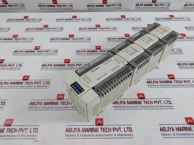 Mitsubishi Fx2N-32Mr,Fx0N-16Ex-es/Ul(Digital Input Unit),Fx0N-16Eyr-es/Ul(Digital Output Unit) Programmable Controller Set