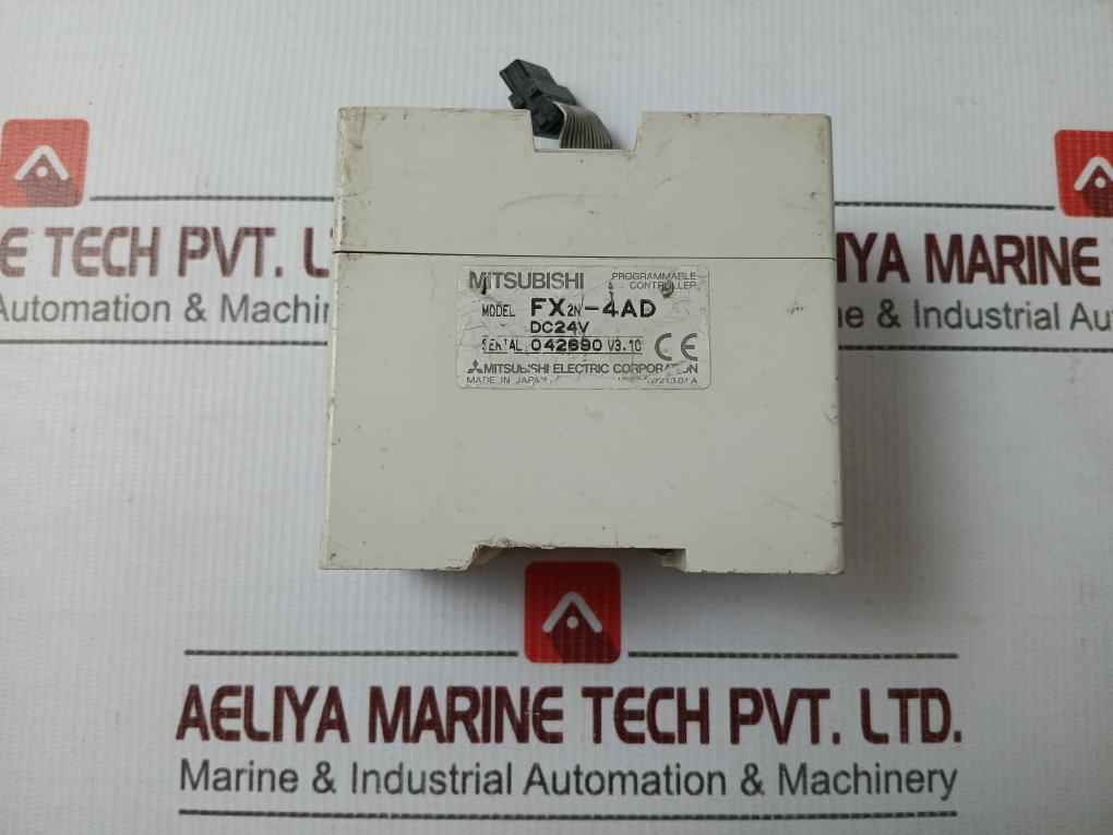Mitsubishi Fx2N-4Ad Programmable Control Dc24V V3.10