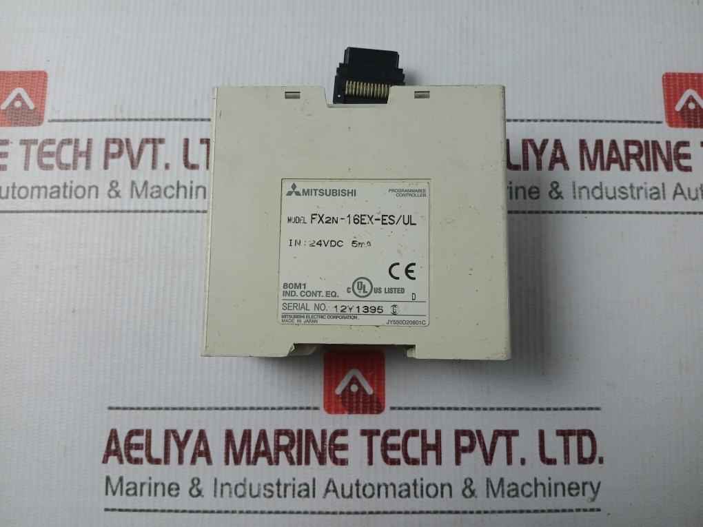 Mitsubishi Fx2n-16ex-es/ul Plc Modular Extension Unit In 24vdc 5ma