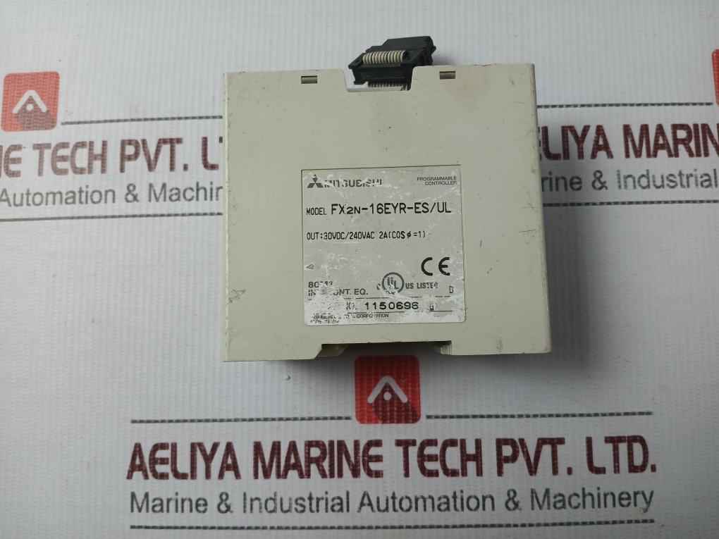 Mitsubishi Fx2n-16eyr-es/ul Programmable Controller 30vdc/240vac 2a