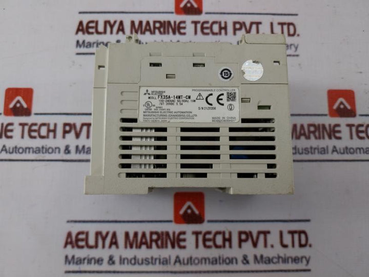 Mitsubishi Fx3Sa-14Mt-cm Programmable Controller 30V Dc 0.5A