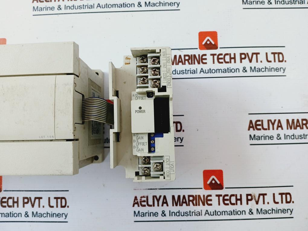 Mitsubishi Fx3U-64Mt/Dss Programmable Logic Controller Set Fxon-3A/Fx0N-3A 24Vdc