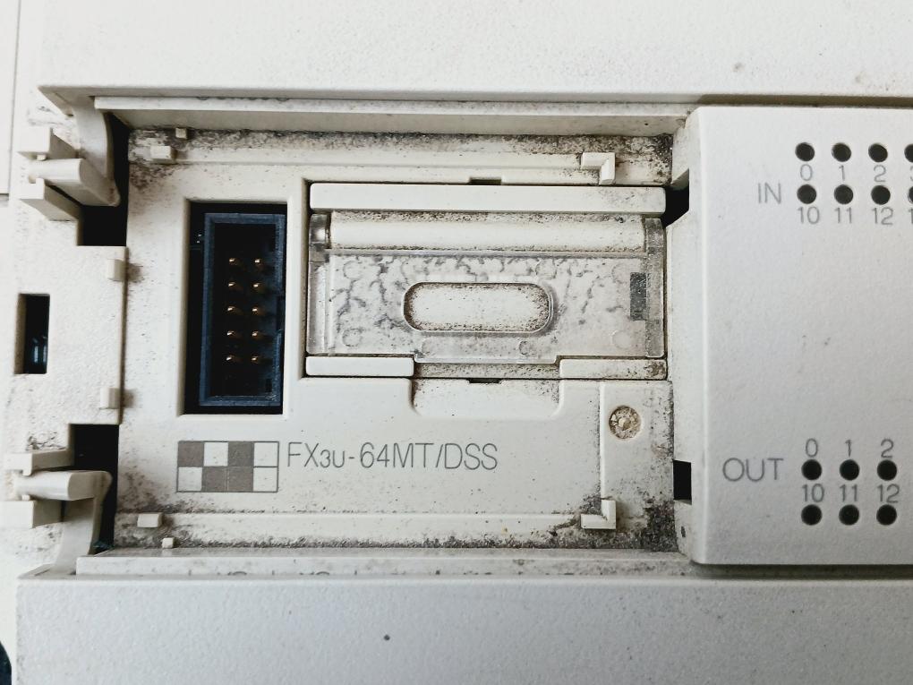 Mitsubishi Fx3U-64Mt/Dss Programmable Logic Controller Set Fxon-3A/Fx0N-3A 24Vdc