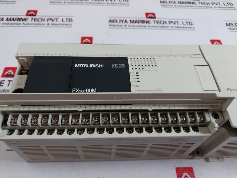 Mitsubishi Fx3g-60mt/dss,fx2n-4ad,fx2n-8eyr-es,fx2n-8ex Es Set Dc 24 V
