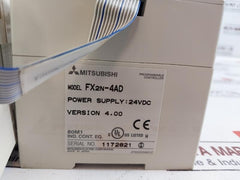 Mitsubishi Fx3g-60mt/dss,fx2n-4ad,fx2n-8eyr-es,fx2n-8ex Es Set Dc 24 V