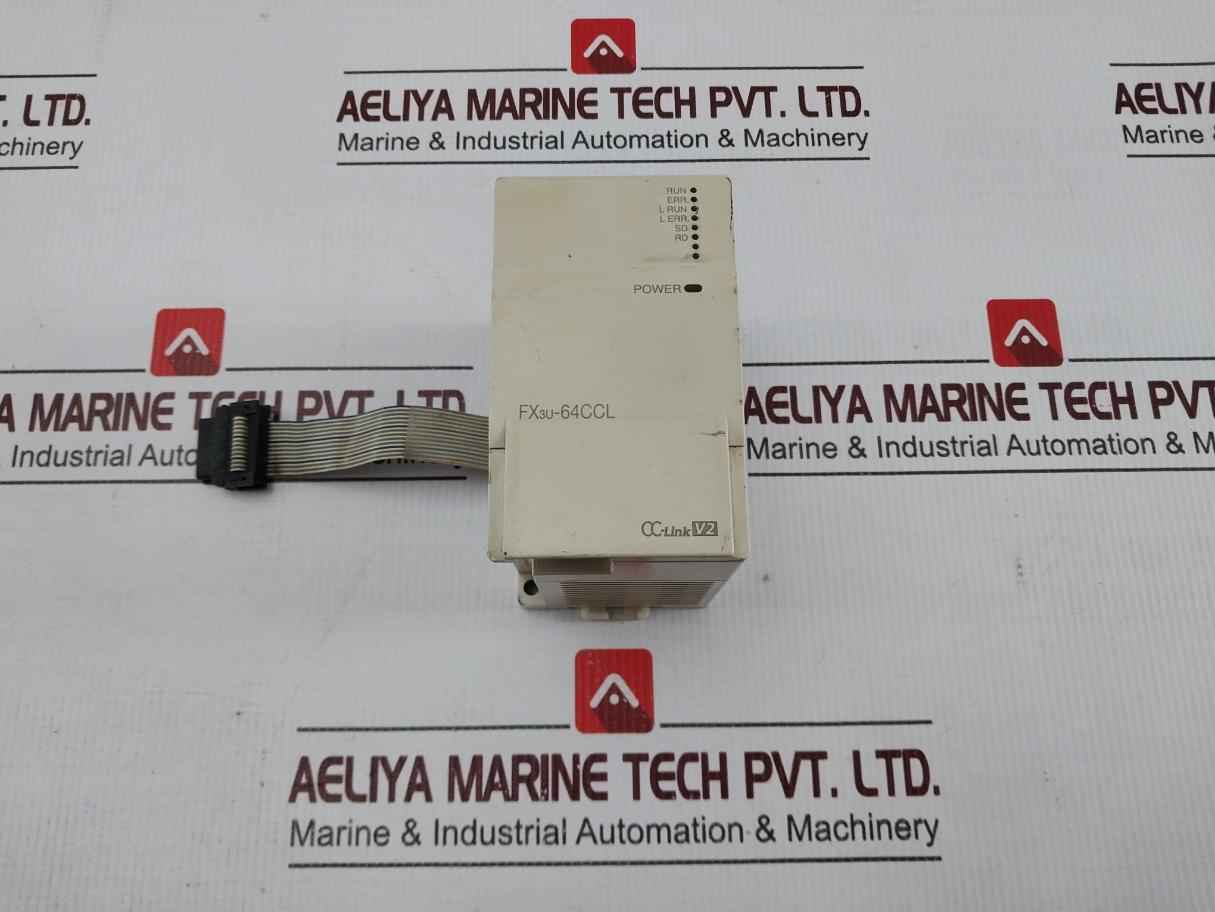Mitsubishi Fx3u-64ccl Programmable Controller 24vdc 220ma