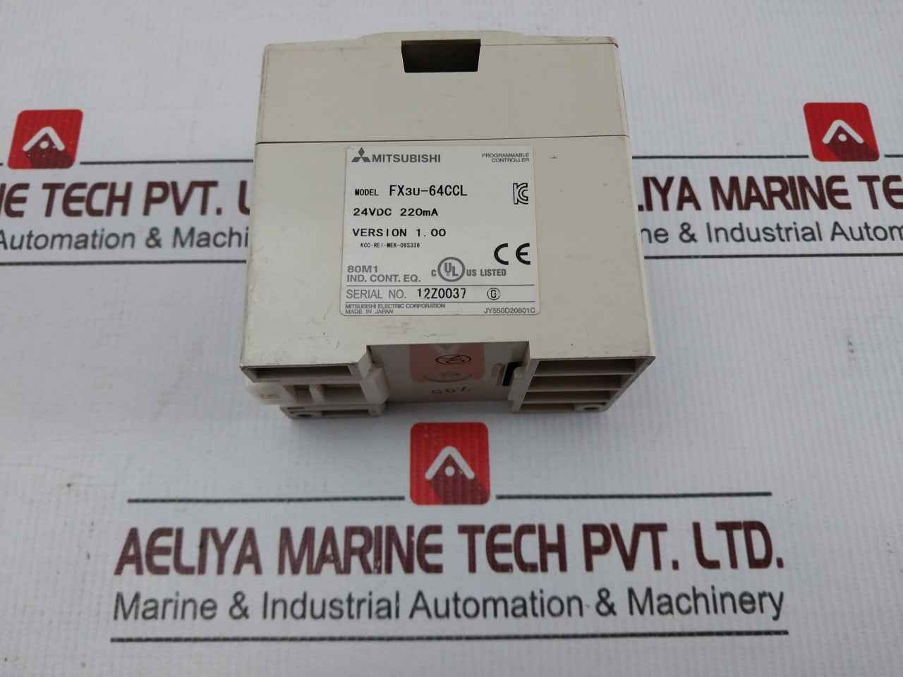 Mitsubishi Fx3u-64ccl Programmable Controller 24vdc 220ma