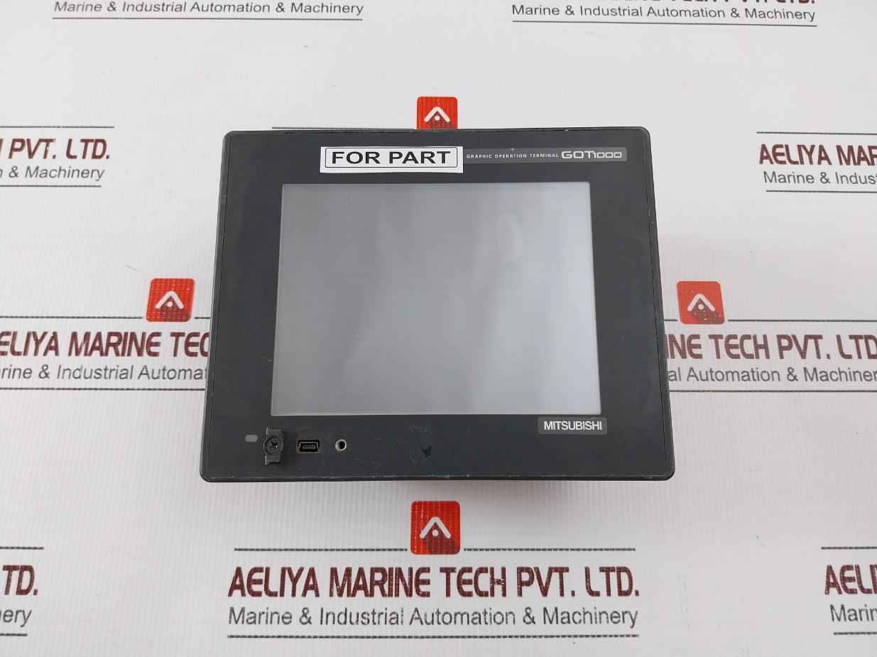 Mitsubishi Gt1555-qsbd Graphic Operation Terminal Got1000 24Vdc Power Max 17W