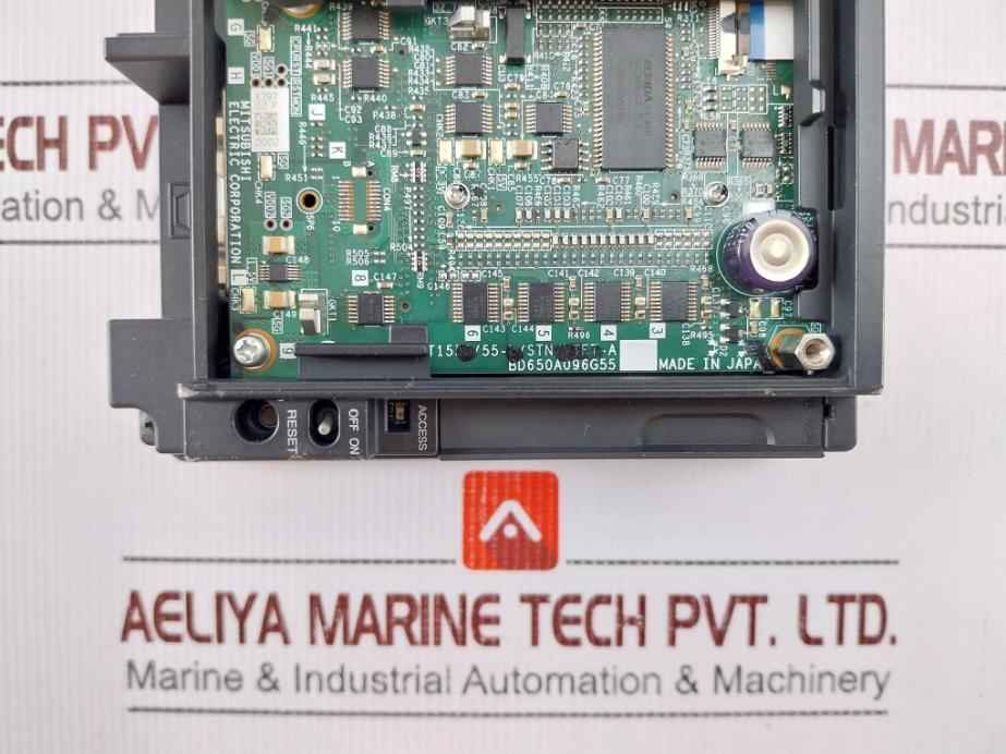 Mitsubishi Gt1555-qsbd Graphic Operation Terminal Got1000 24Vdc Power Max 17W