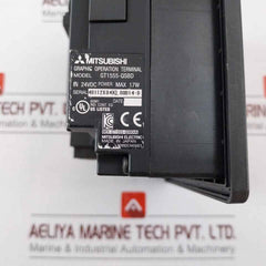Mitsubishi Gt1555-qsbd Graphic Operation Terminal Got1000 24Vdc Power Max 17W