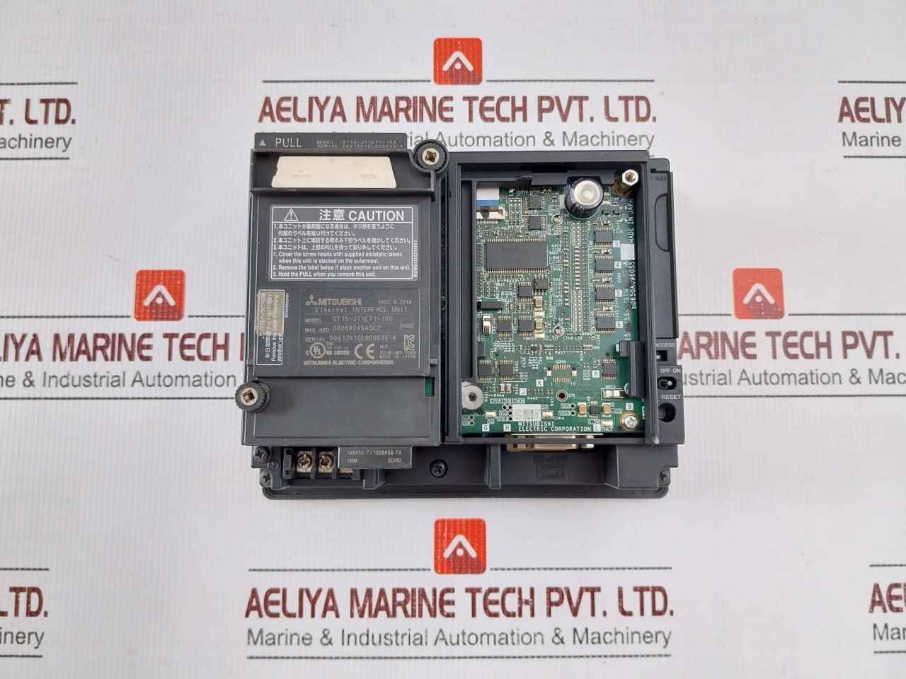 Mitsubishi Gt1555-qsbd Graphic Operation Terminal Got1000 24Vdc Power Max 17W