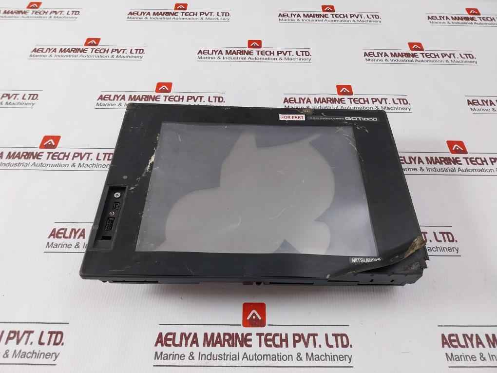 Mitsubishi Gt1672-vnba Graphic Operation Terminal Touchscreen Hmi (Not Working)