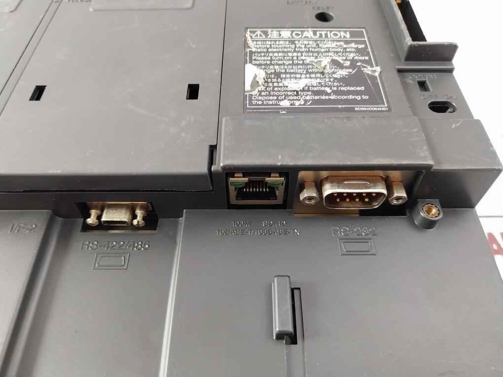 Mitsubishi Gt1672-vnba Graphic Operation Terminal Touchscreen Hmi (Not Working)