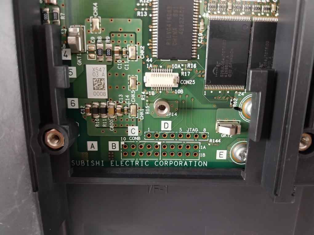 Mitsubishi Gt1672-vnba Graphic Operation Terminal Touchscreen Hmi (Not Working)