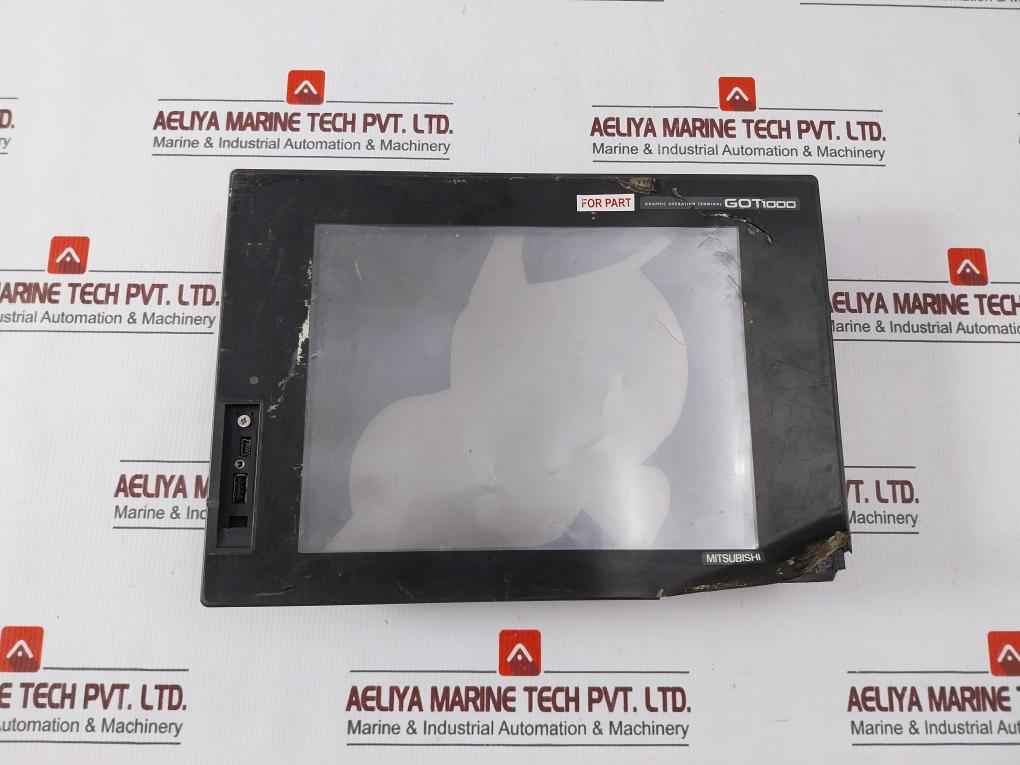 Mitsubishi Gt1672-vnba Graphic Operation Terminal Touchscreen Hmi (Not Working)