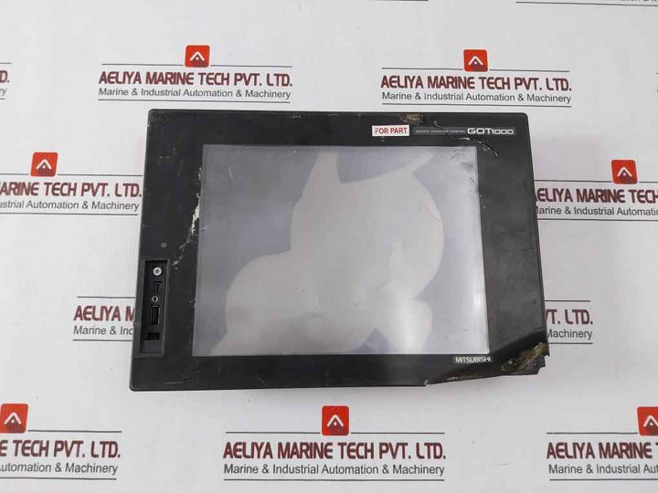 Mitsubishi Gt1672-vnba Graphic Operation Terminal Touchscreen Hmi (Not Working)