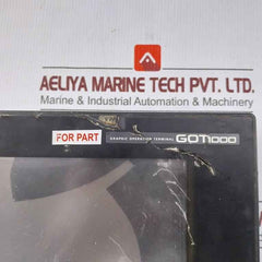 Mitsubishi Gt1672-vnba Graphic Operation Terminal Touchscreen Hmi (Not Working)