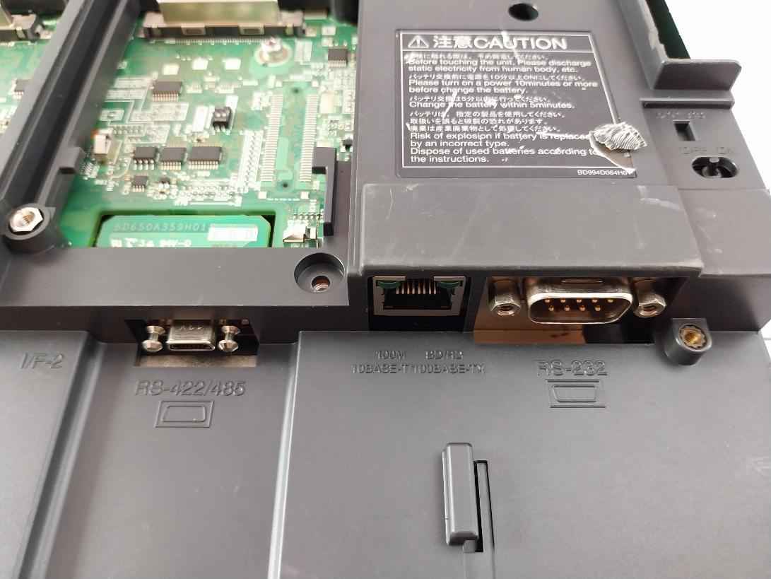Mitsubishi Gt1672-vnba Operator Interface Touchscreen 240Vac 60Hz (Not Working)