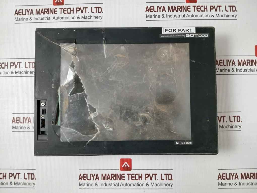 Mitsubishi Gt1675M-vtba Graphic Operation Terminal(Not Working/Without Battery)