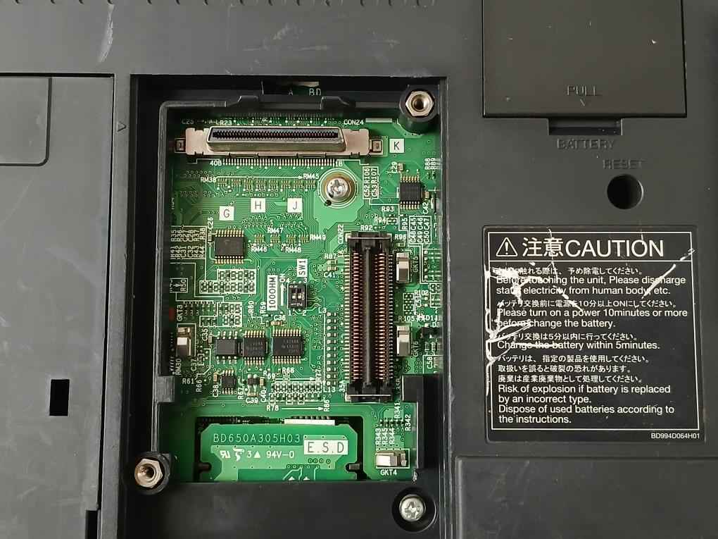 Mitsubishi Gt1675M-vtba Graphic Operation Terminal(Not Working/Without Battery)