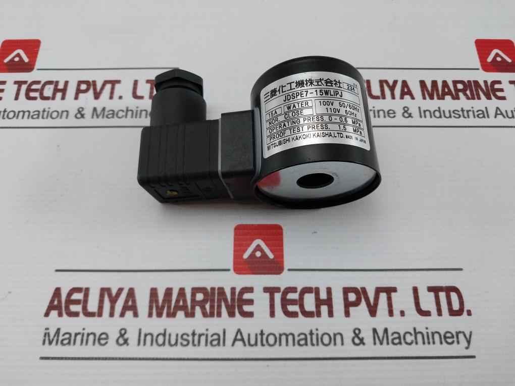 Mitsubishi Jdspe7-15Wlipj Solenoid Valve 100-110V/50-60Hz