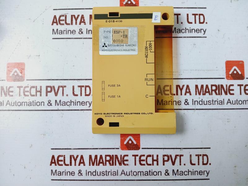 Mitsubishi Kakoki E-01t-4131 Controller Rack Module E-01t-4157 Ac110v / 100v